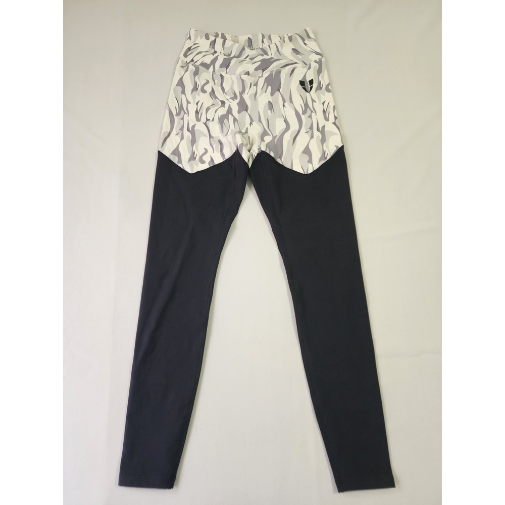 Firmabs Womens Cargo Pocket‎ Leggings Camo High Waist Compression Size S Yoga